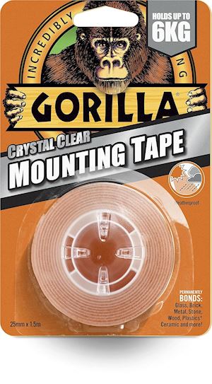Gorilla Crystal Clear Double Sided Mounting Tape (ITG.101)